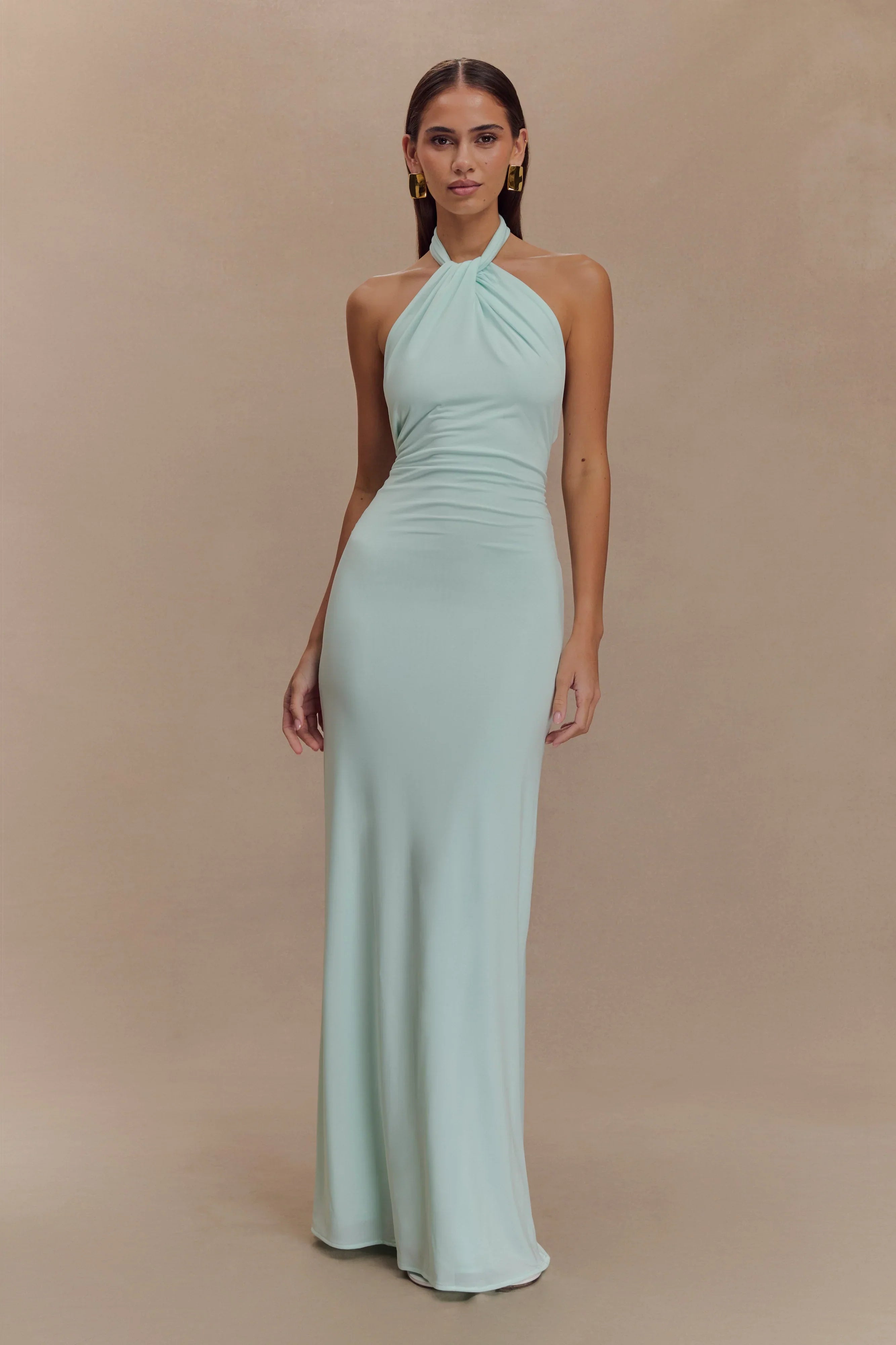 Seta | Halter Maxi Dress