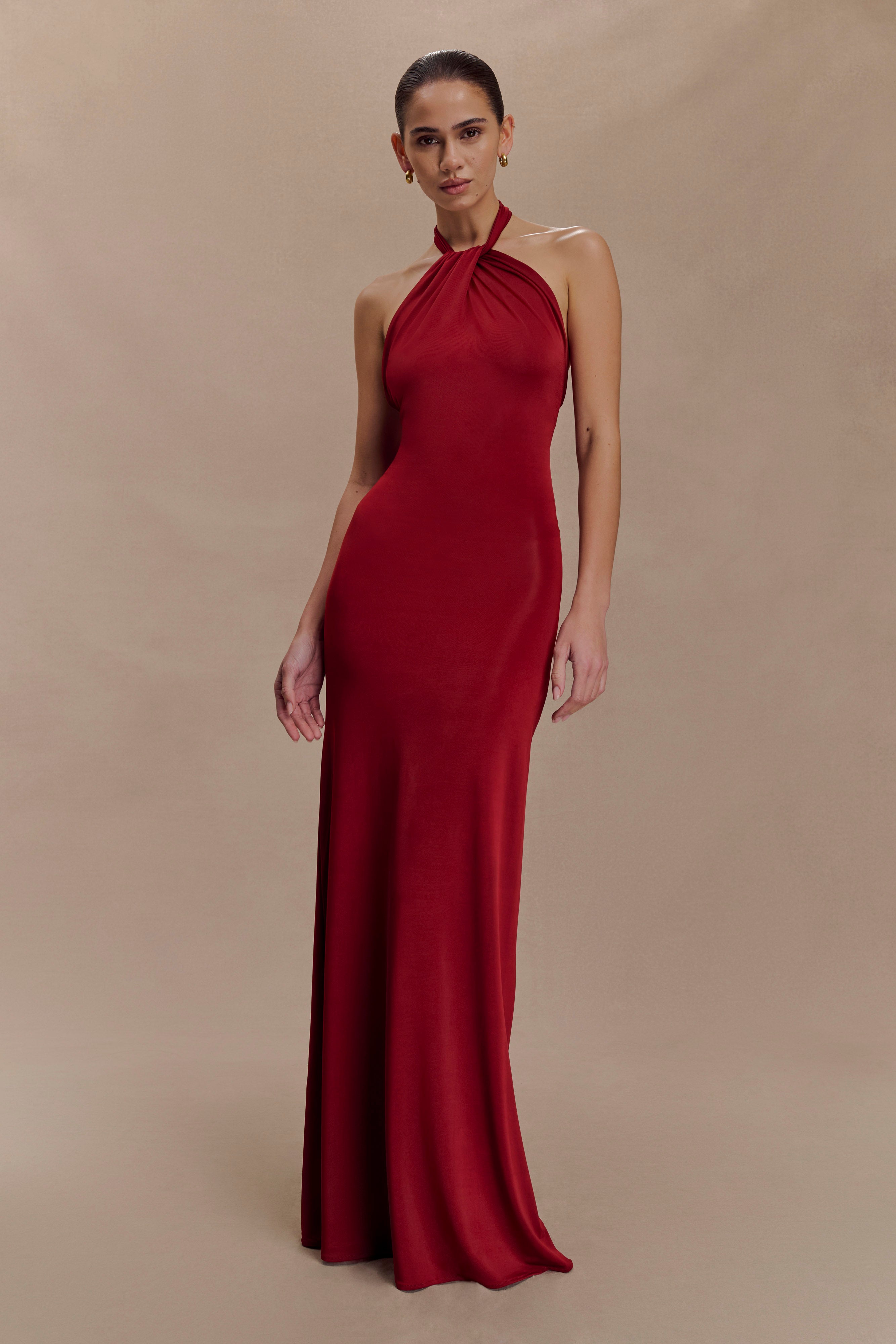 Seta | Halter Maxi Dress