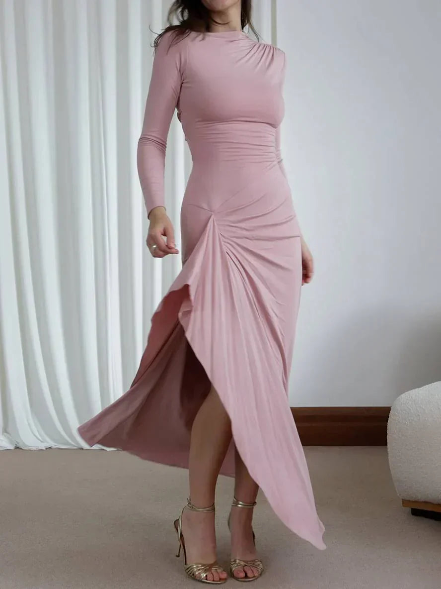 Nezo | Elegant dress with side slit