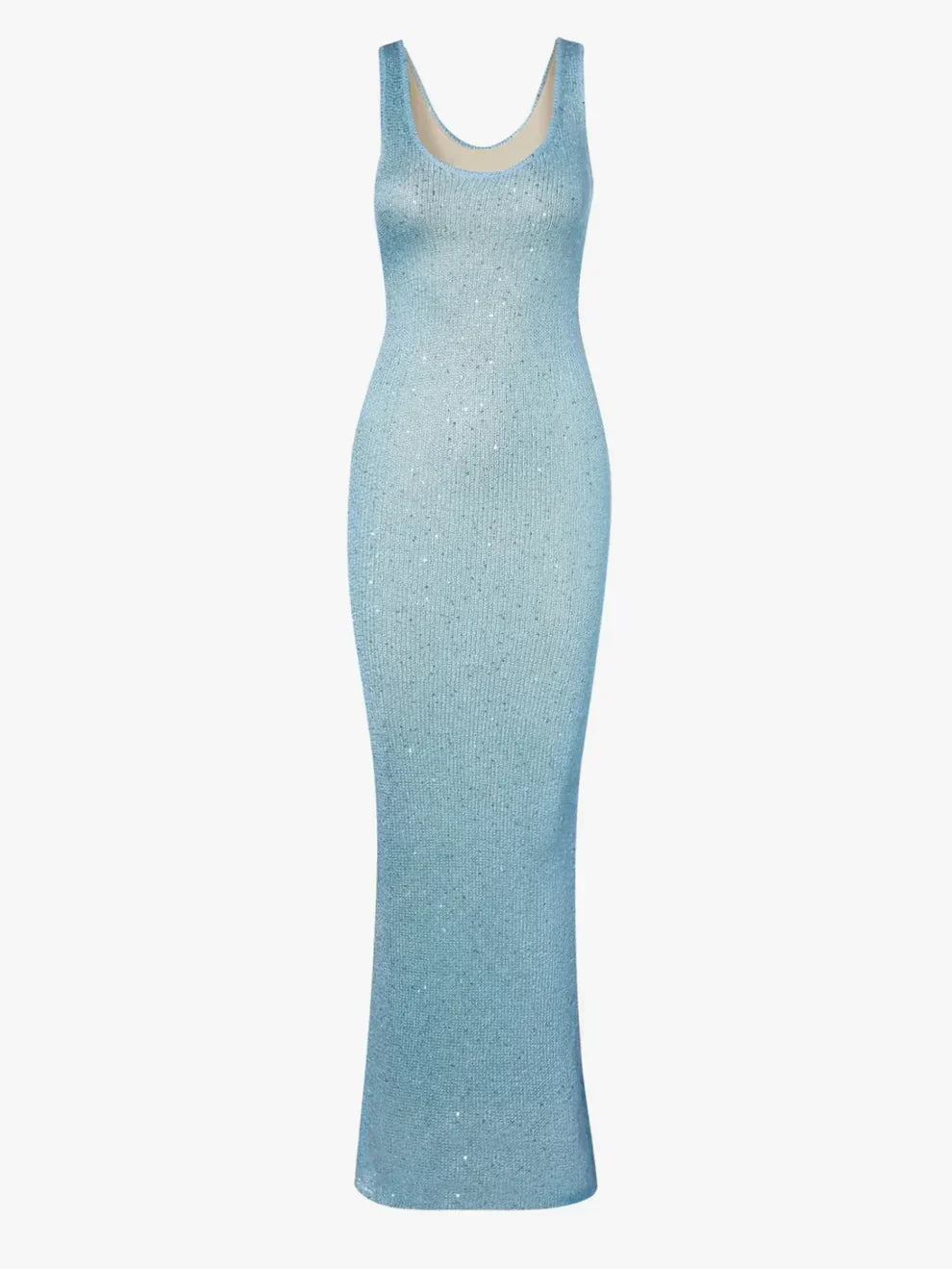 Ana Dress - Baia Blue Sequin