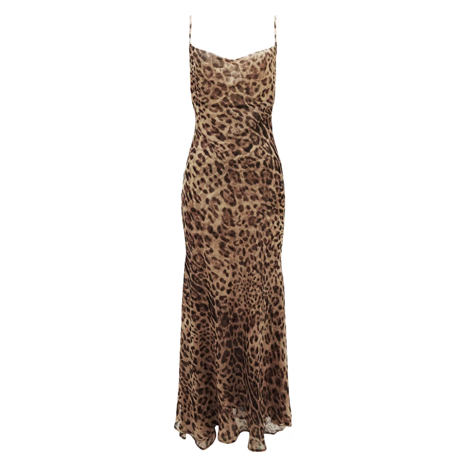 Seraphina | Maxi Dress Leopard Print