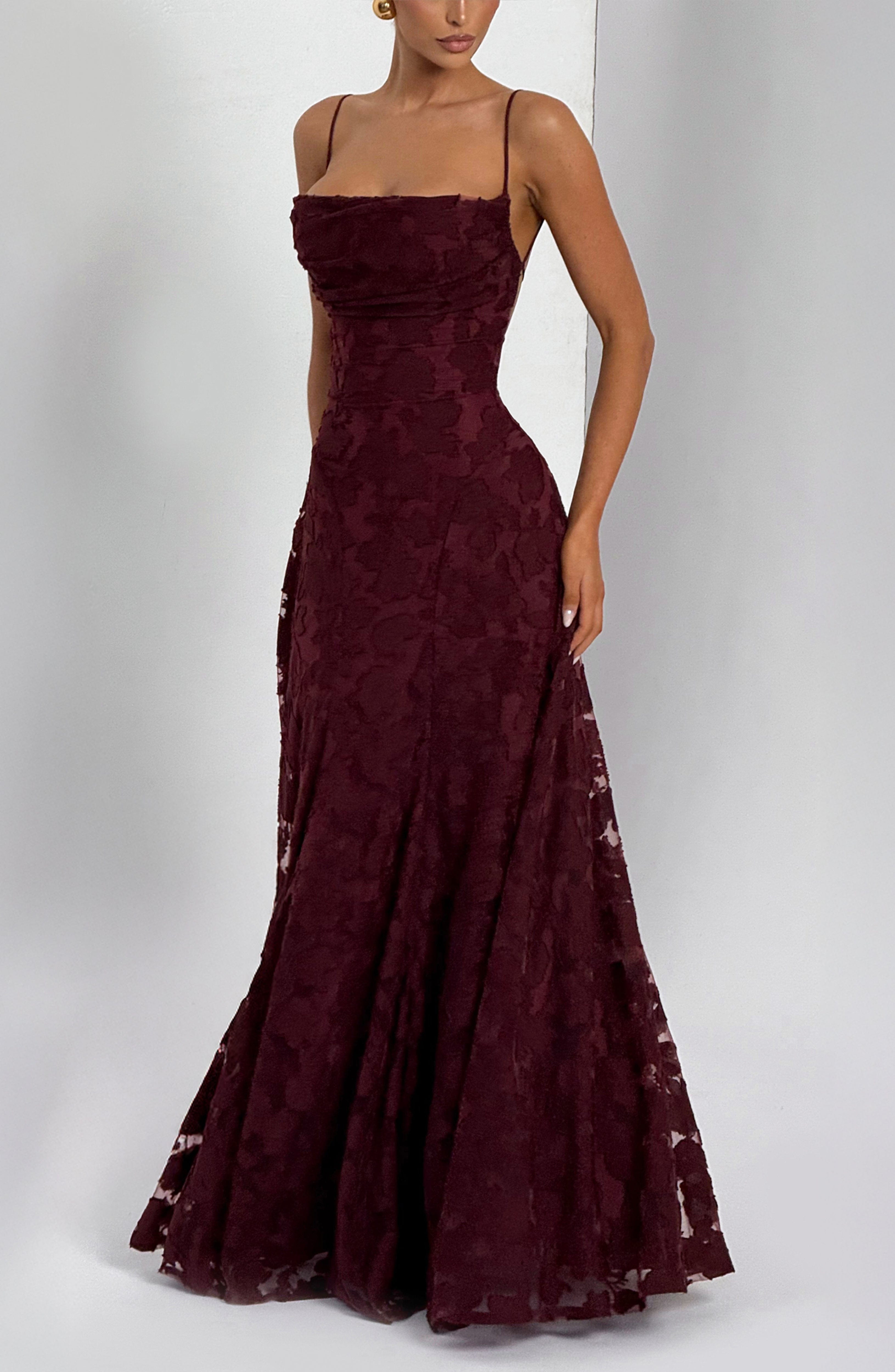 Elise | Lace Maxi Dress