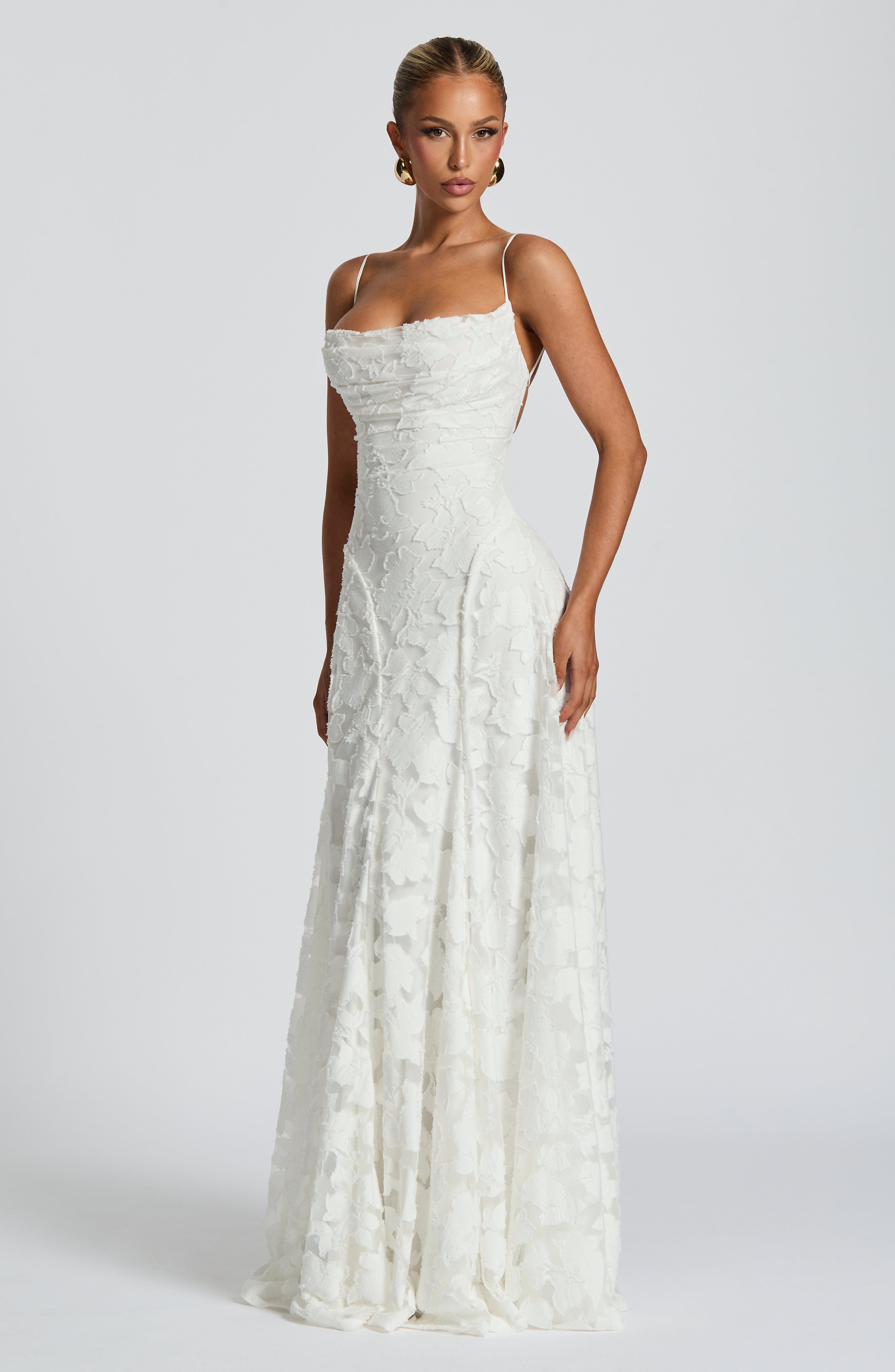 Elise | Lace Maxi Dress