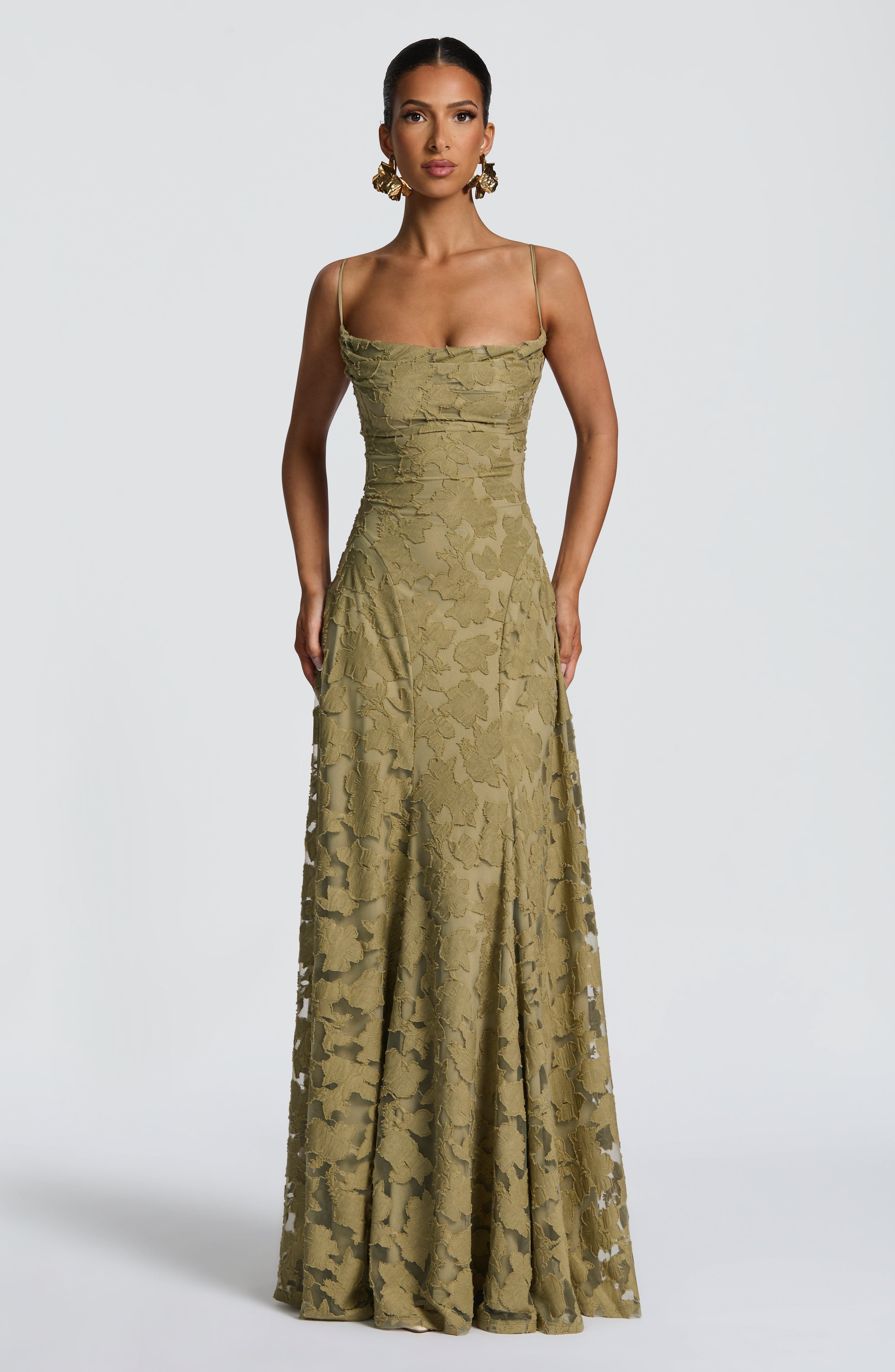 Elise | Lace Maxi Dress