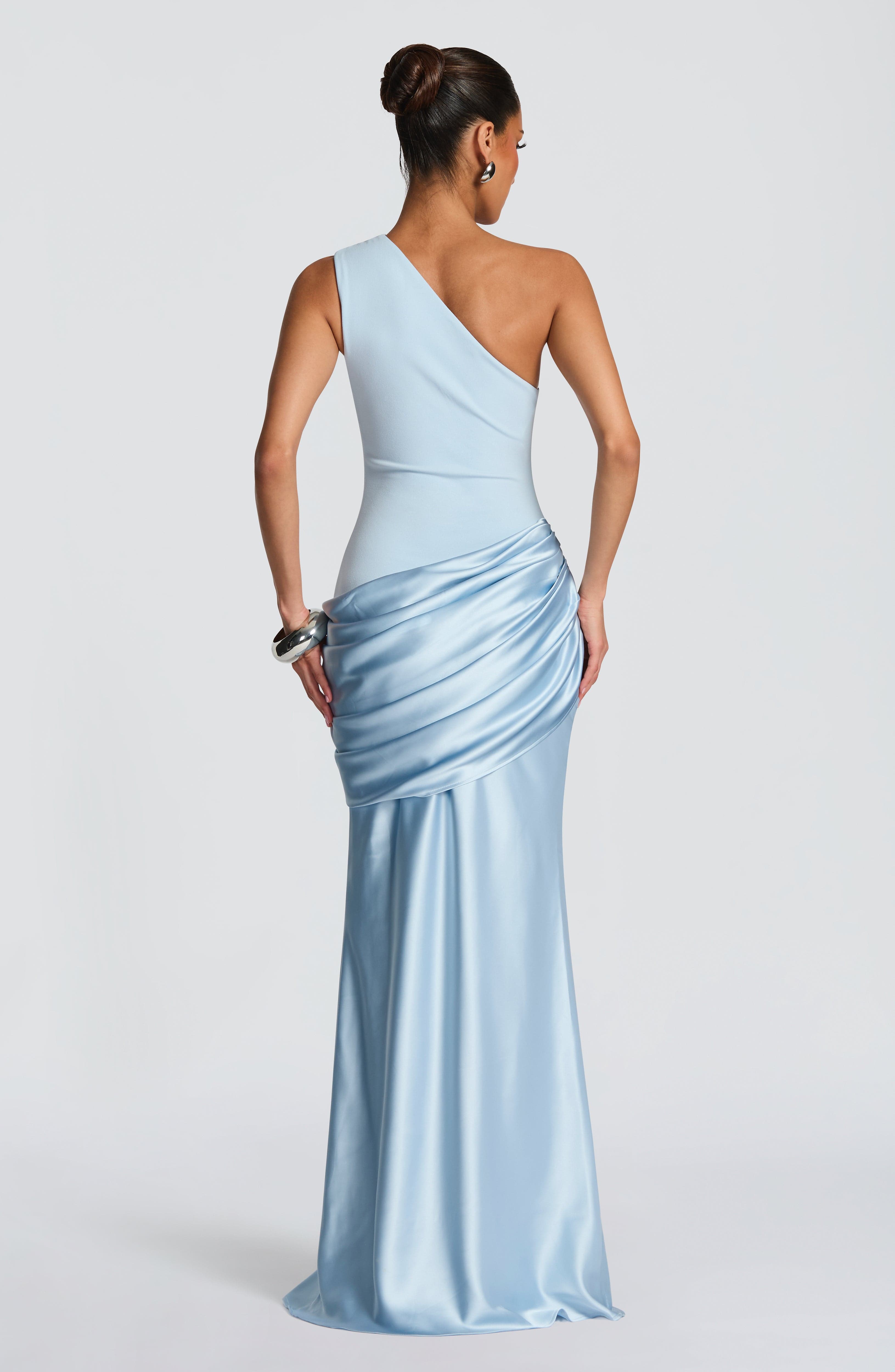 Elara | Satin Flow Maxi