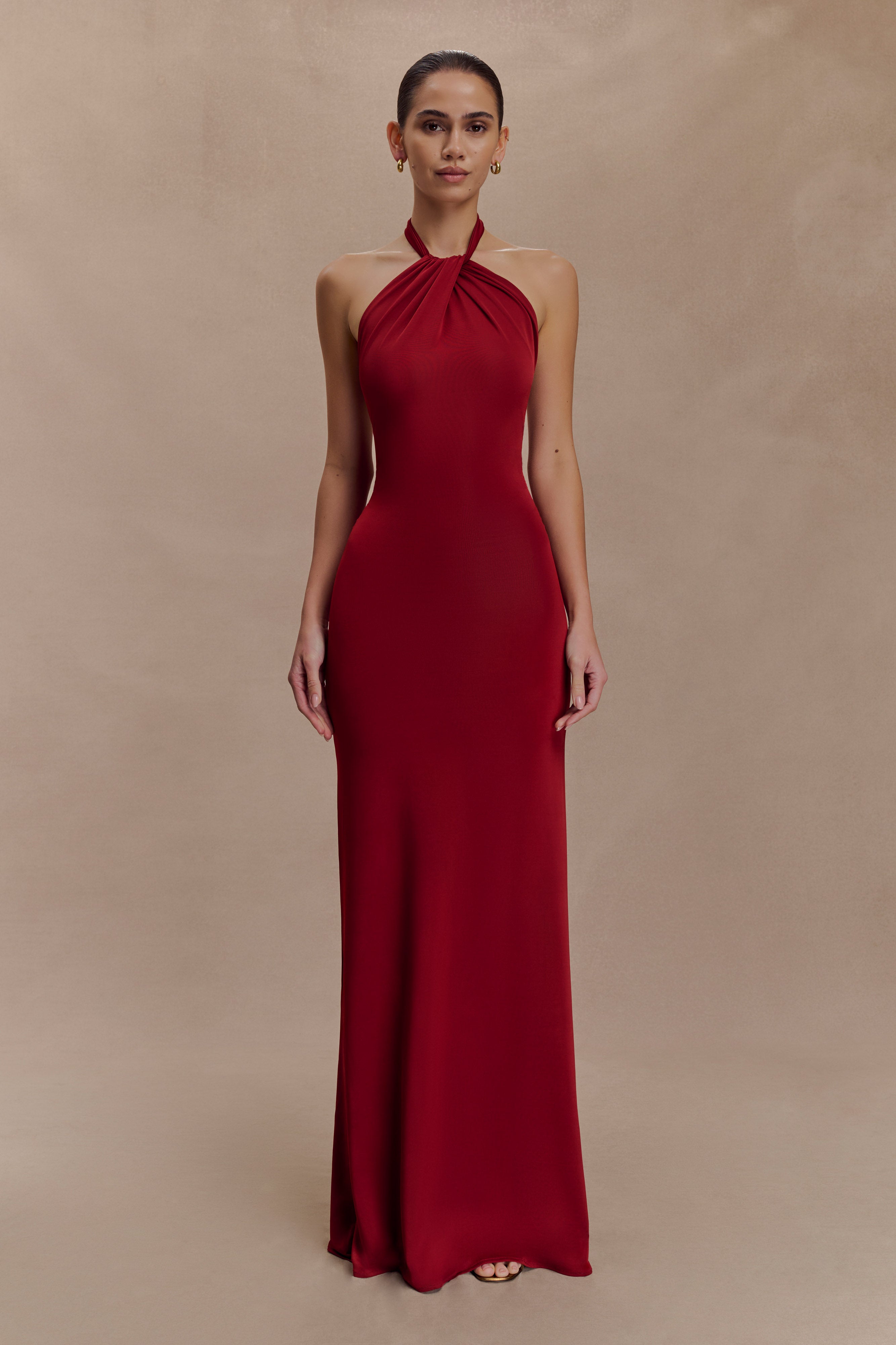 Seta | Halter Maxi Dress
