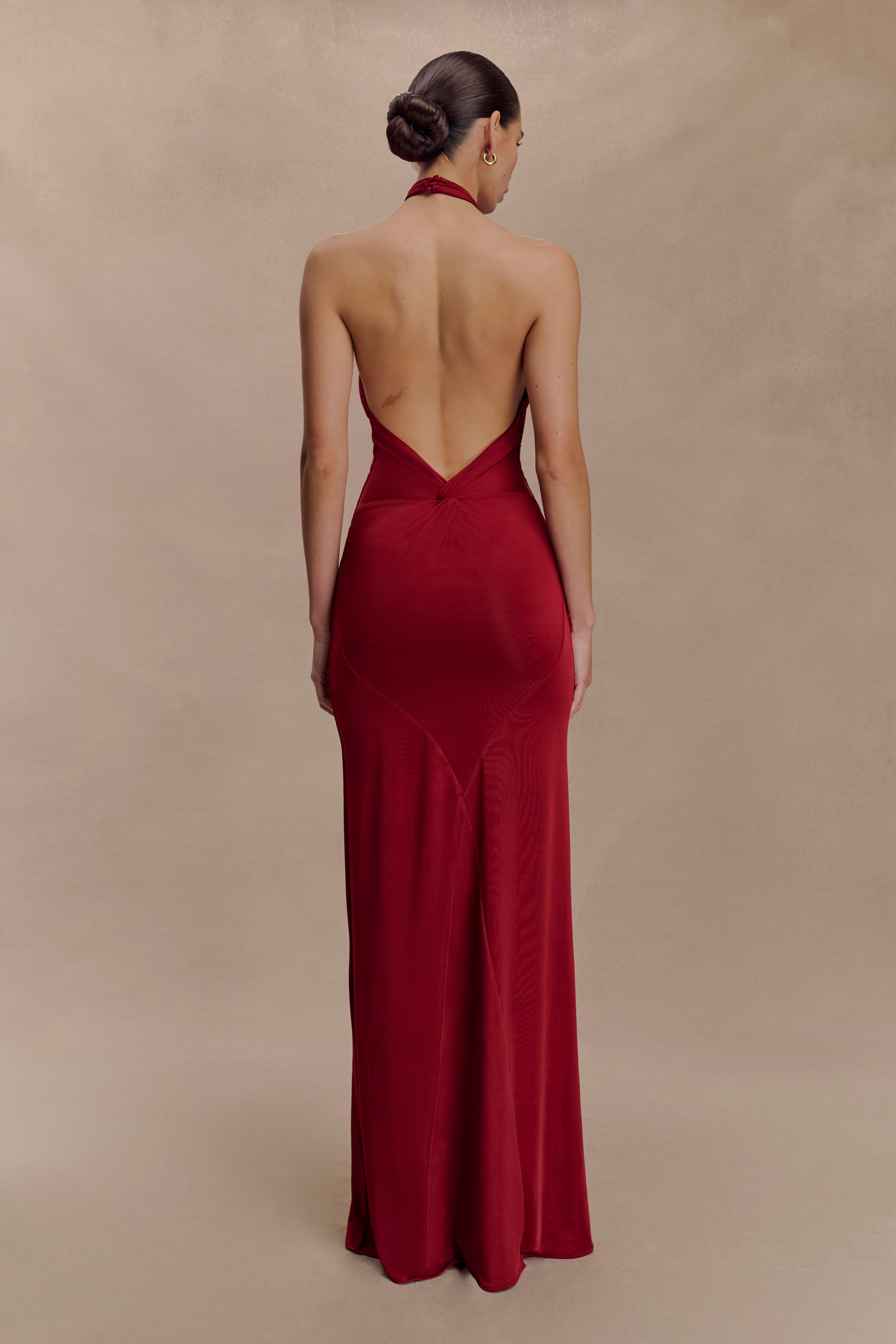 Seta | Halter Maxi Dress