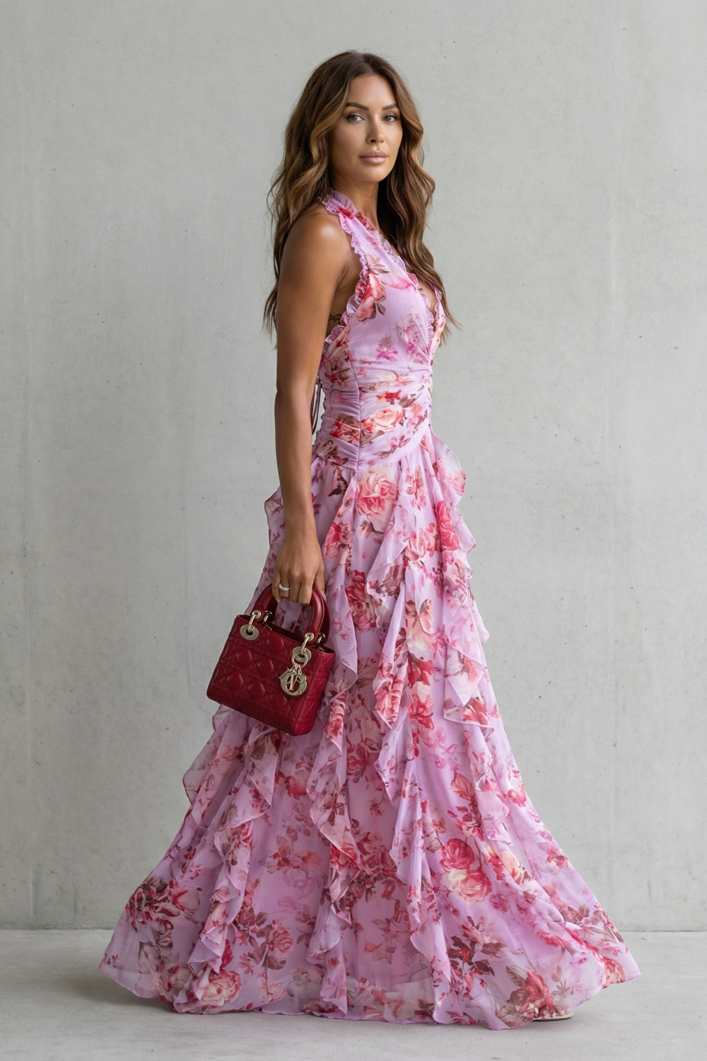 Belladina | Rose Cascade Maxi