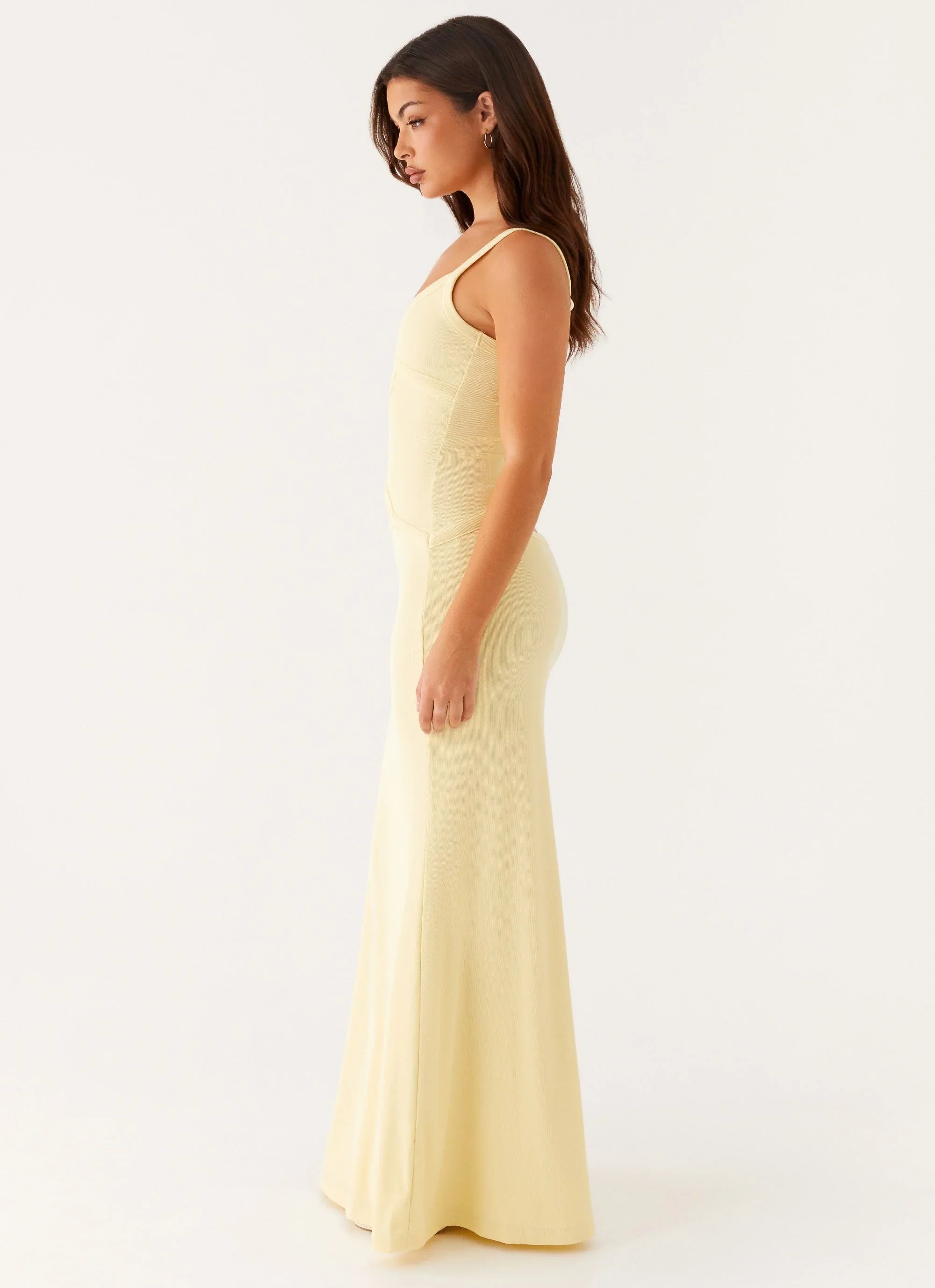 Lunaria | Cutout Plaid Maxi