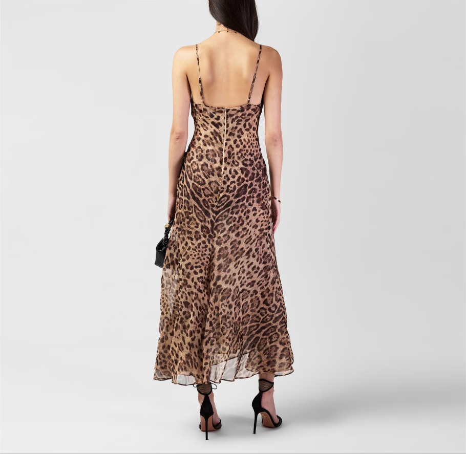 Seraphina | Maxi Dress Leopard Print