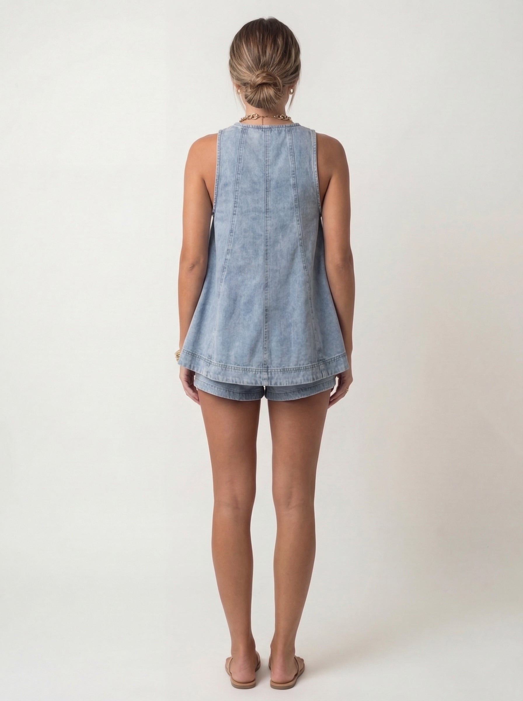 Soleil | Soft Denim Set