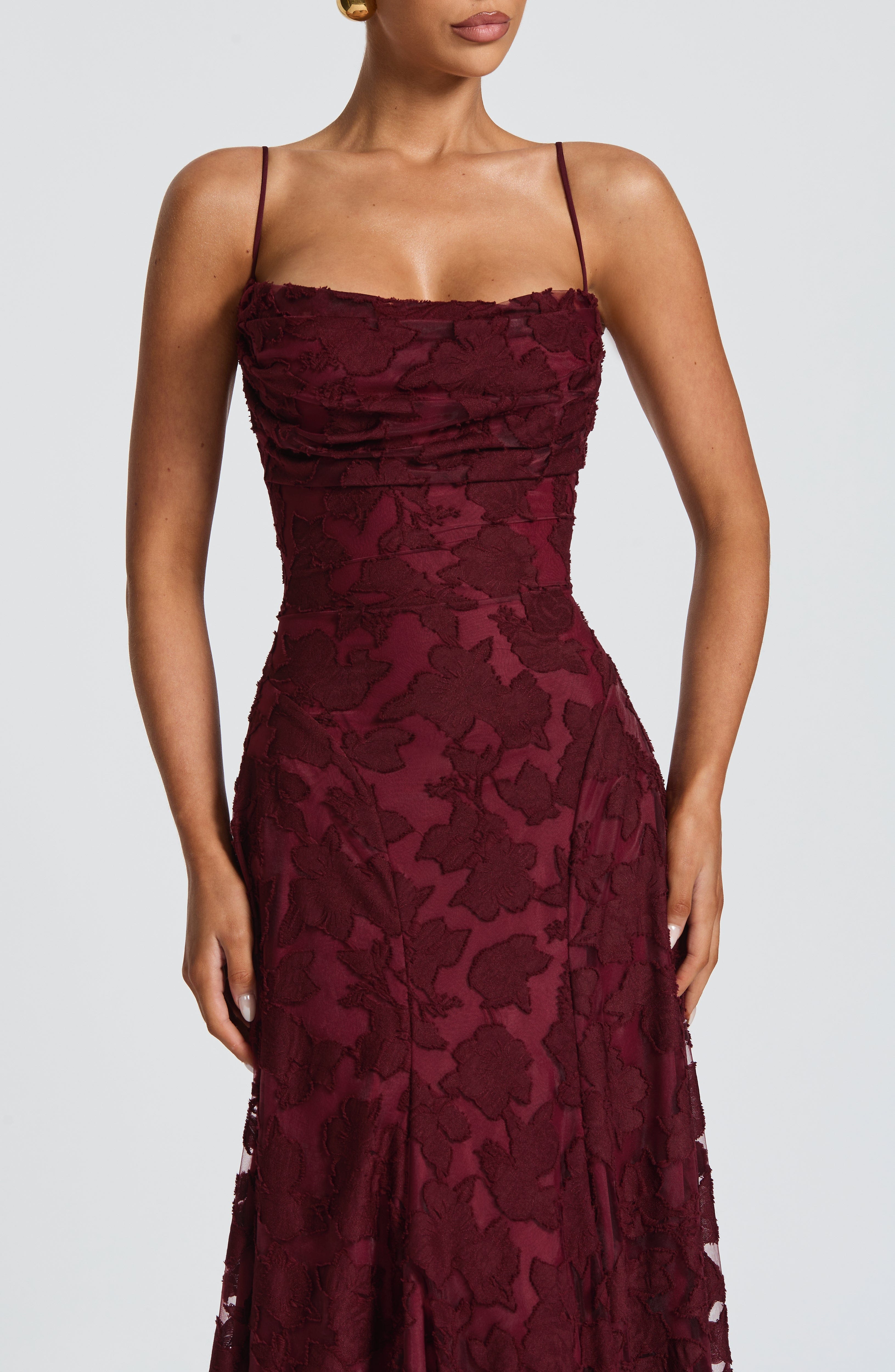 Elise | Lace Maxi Dress