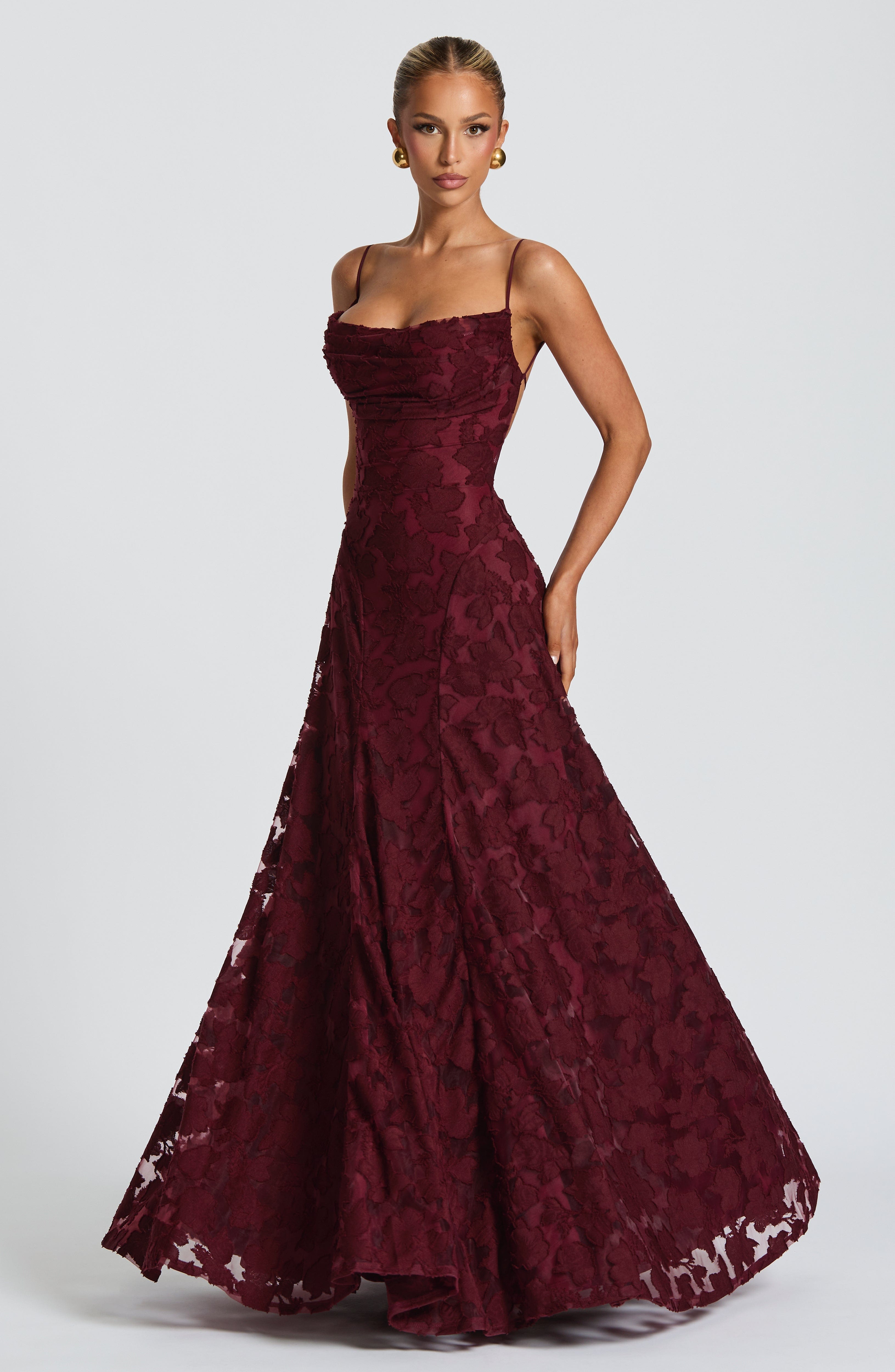 Elise | Lace Maxi Dress