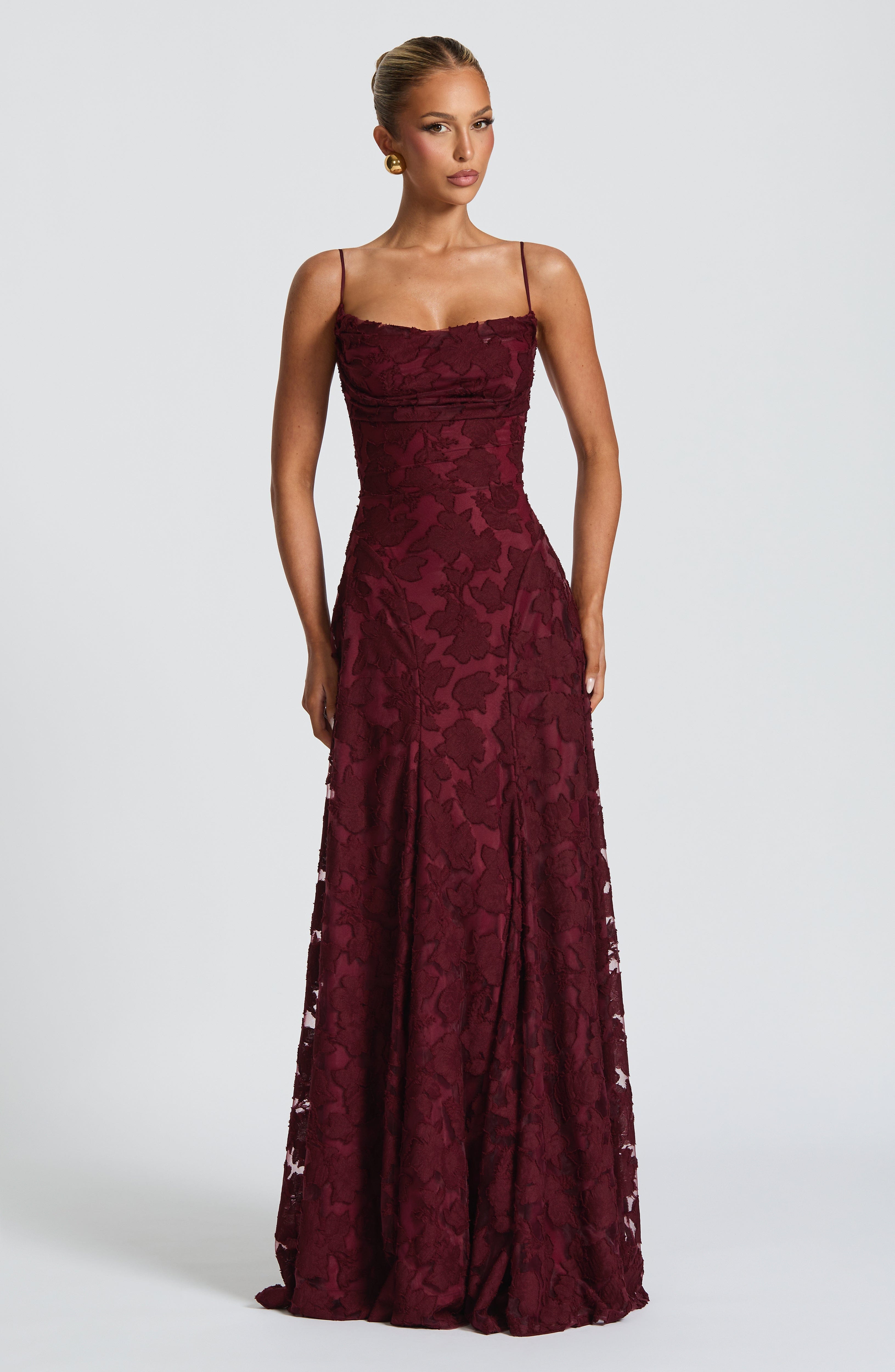 Elise | Lace Maxi Dress