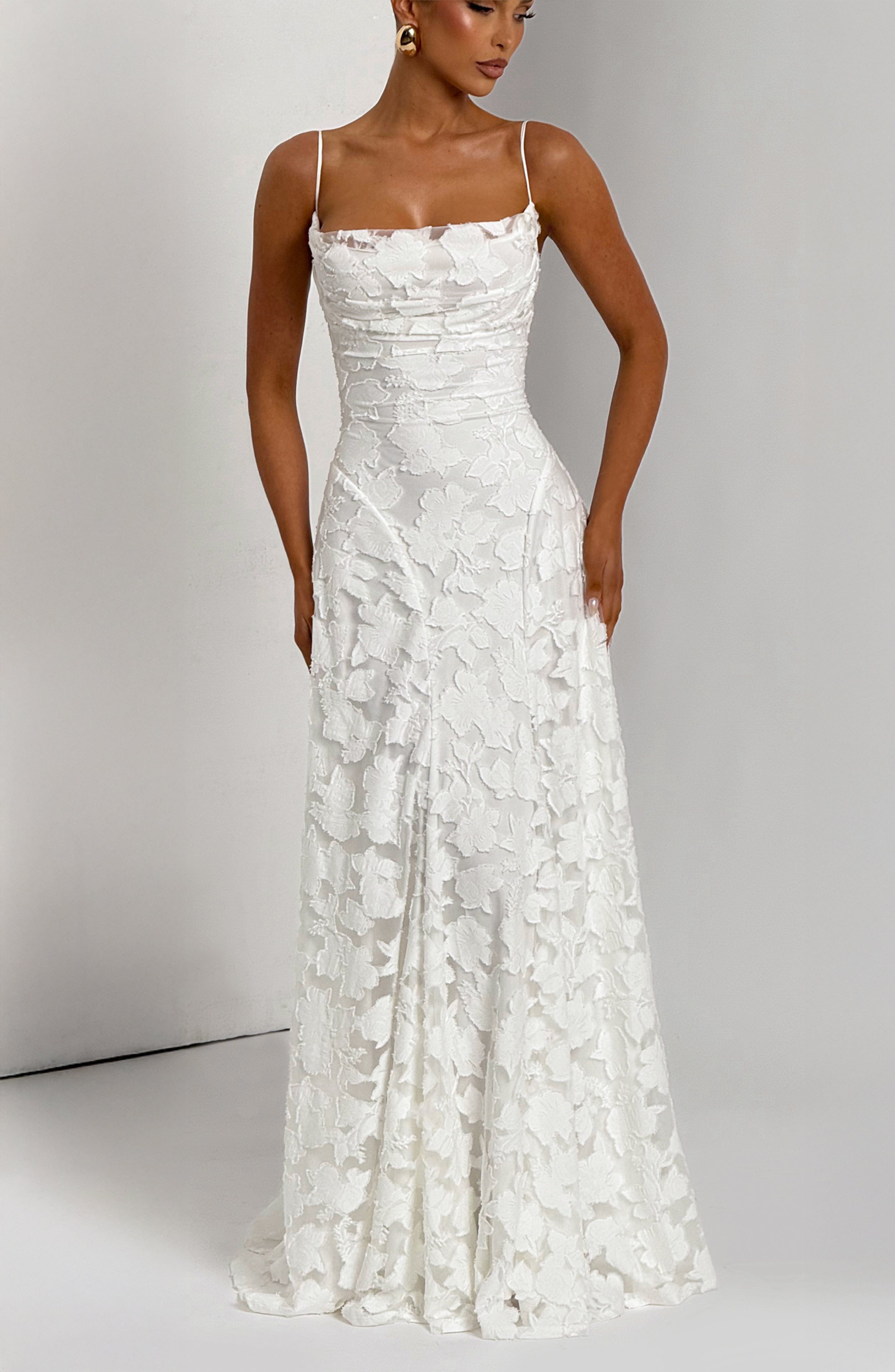Elise | Lace Maxi Dress
