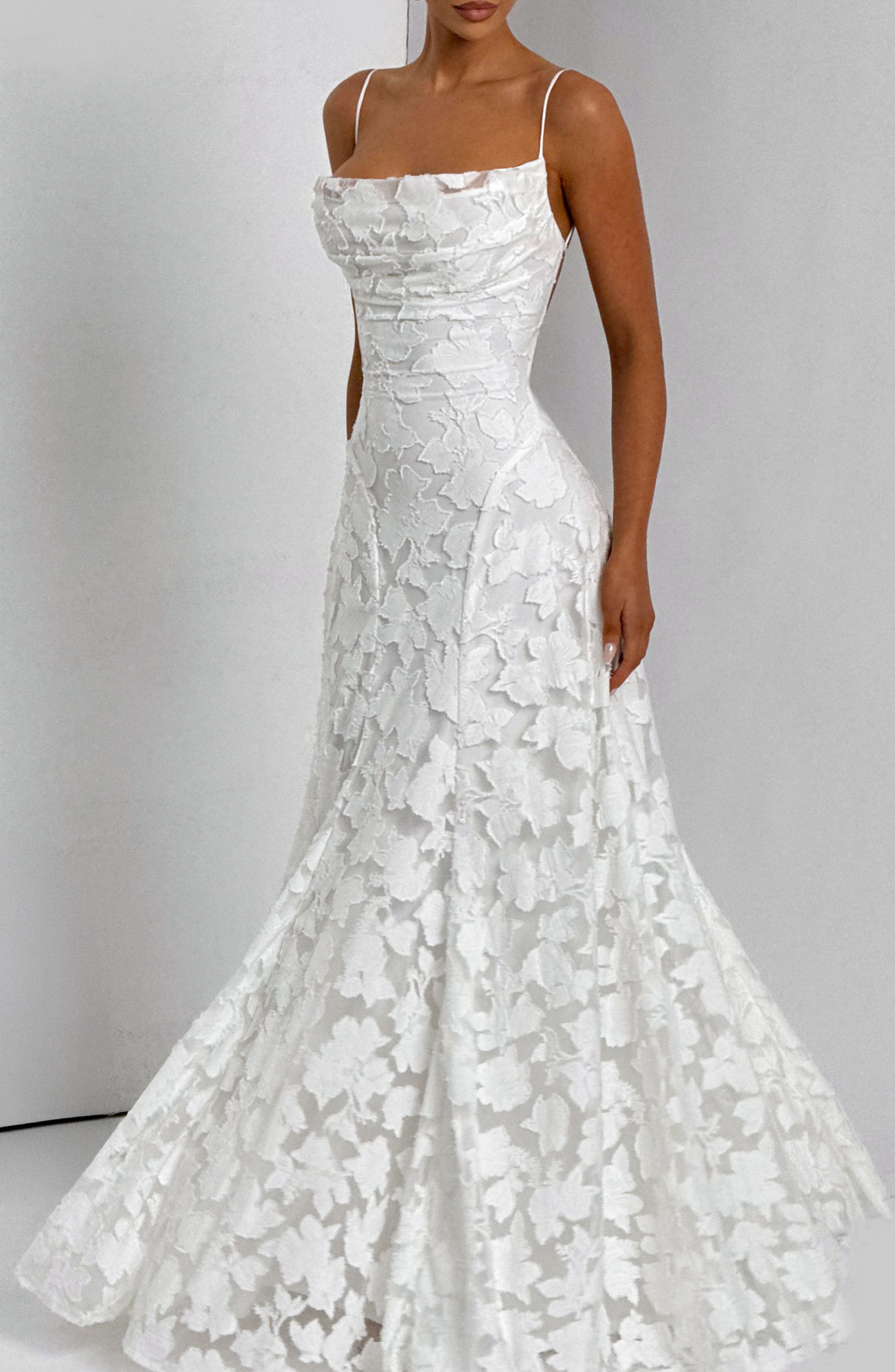 Elise | Lace Maxi Dress