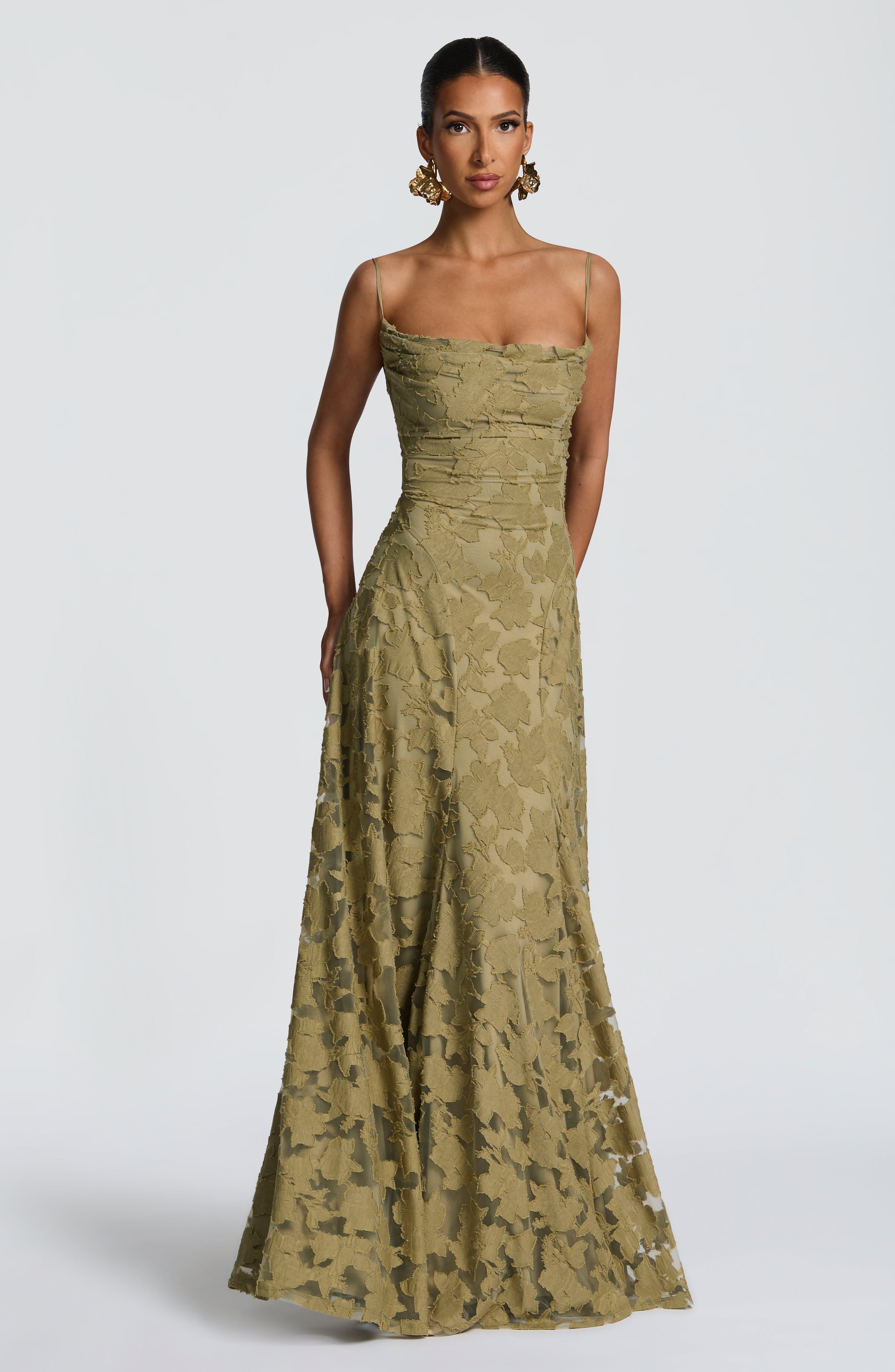 Elise | Lace Maxi Dress