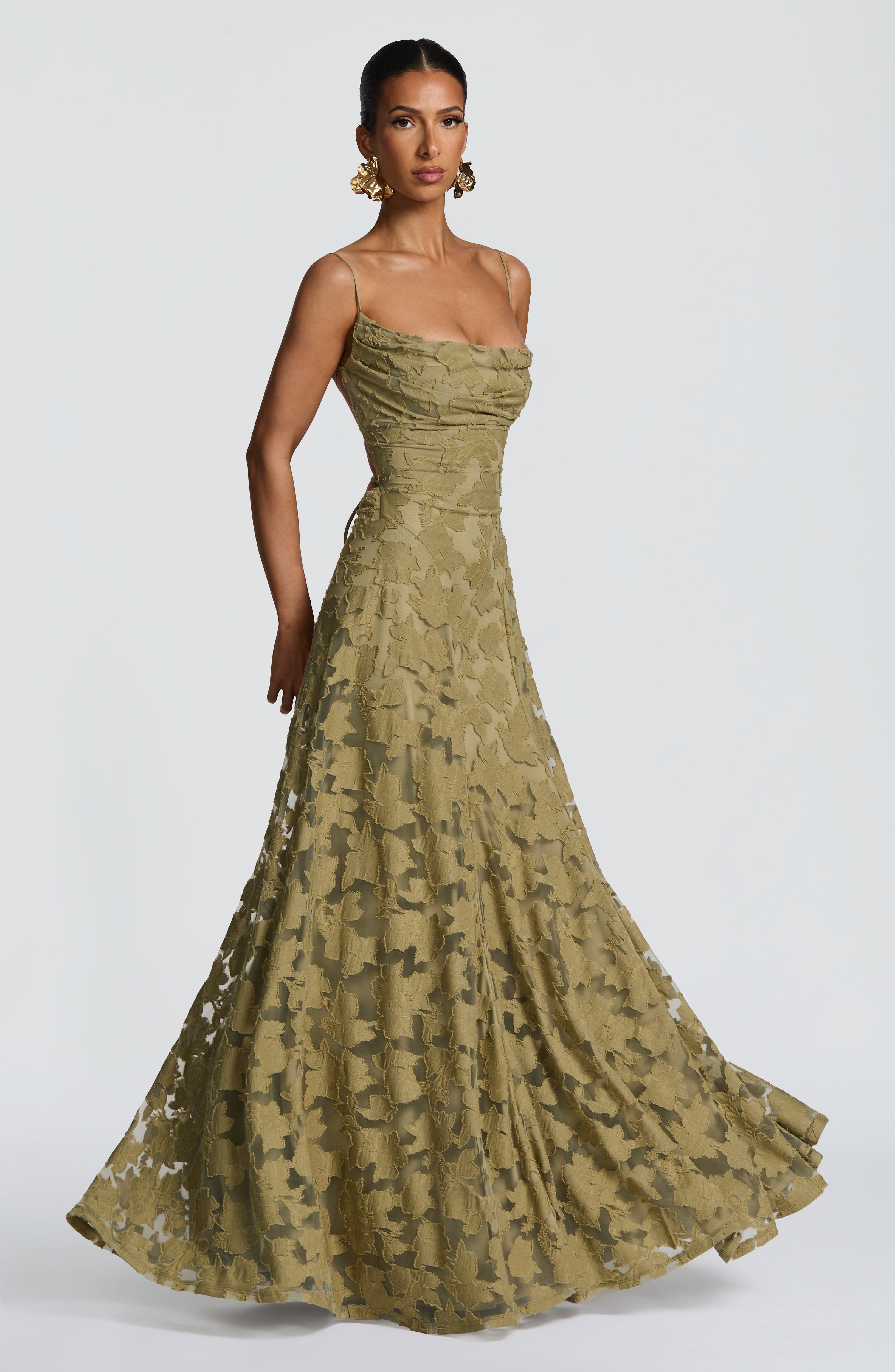 Elise | Lace Maxi Dress