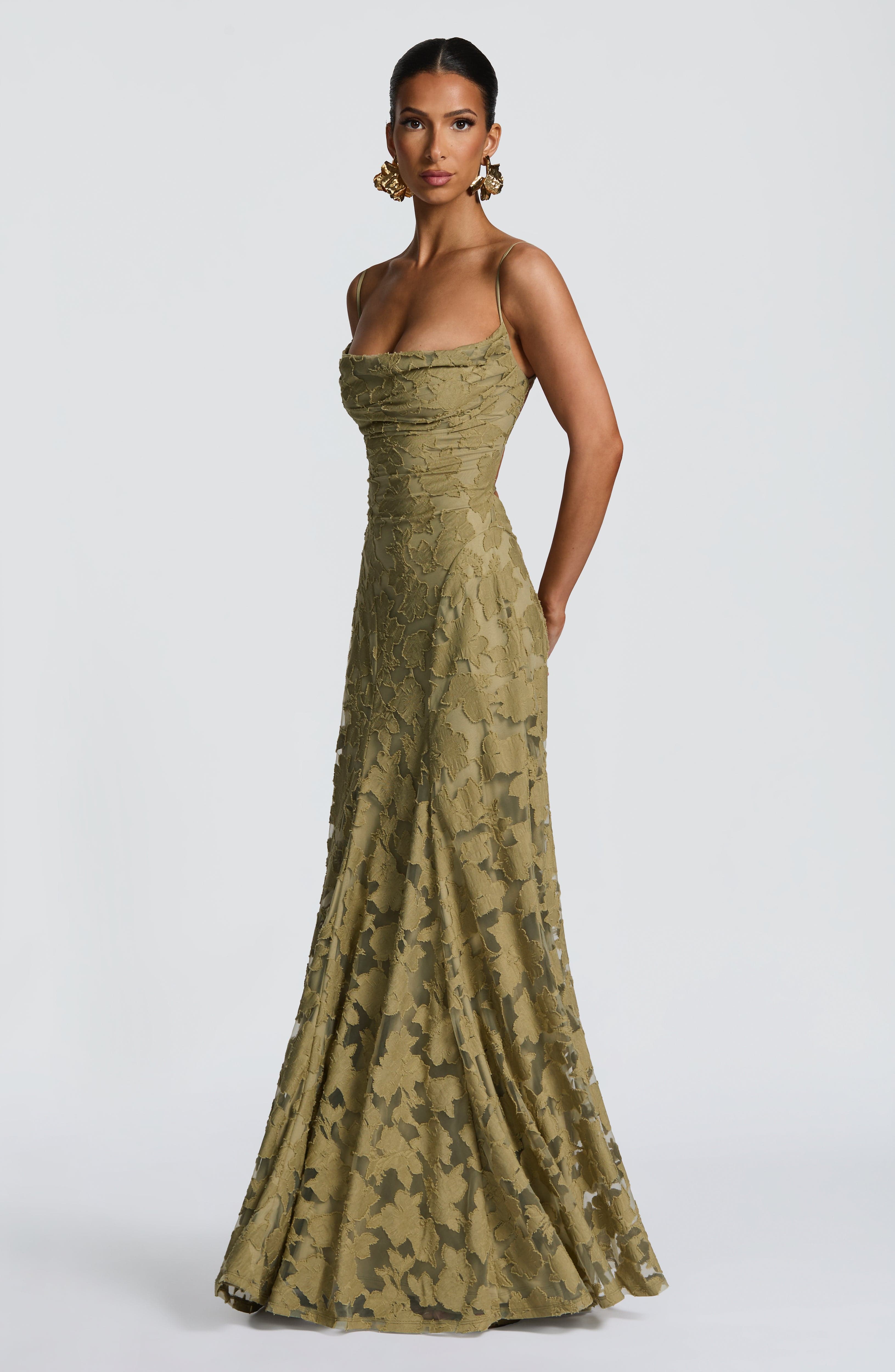 Elise | Lace Maxi Dress