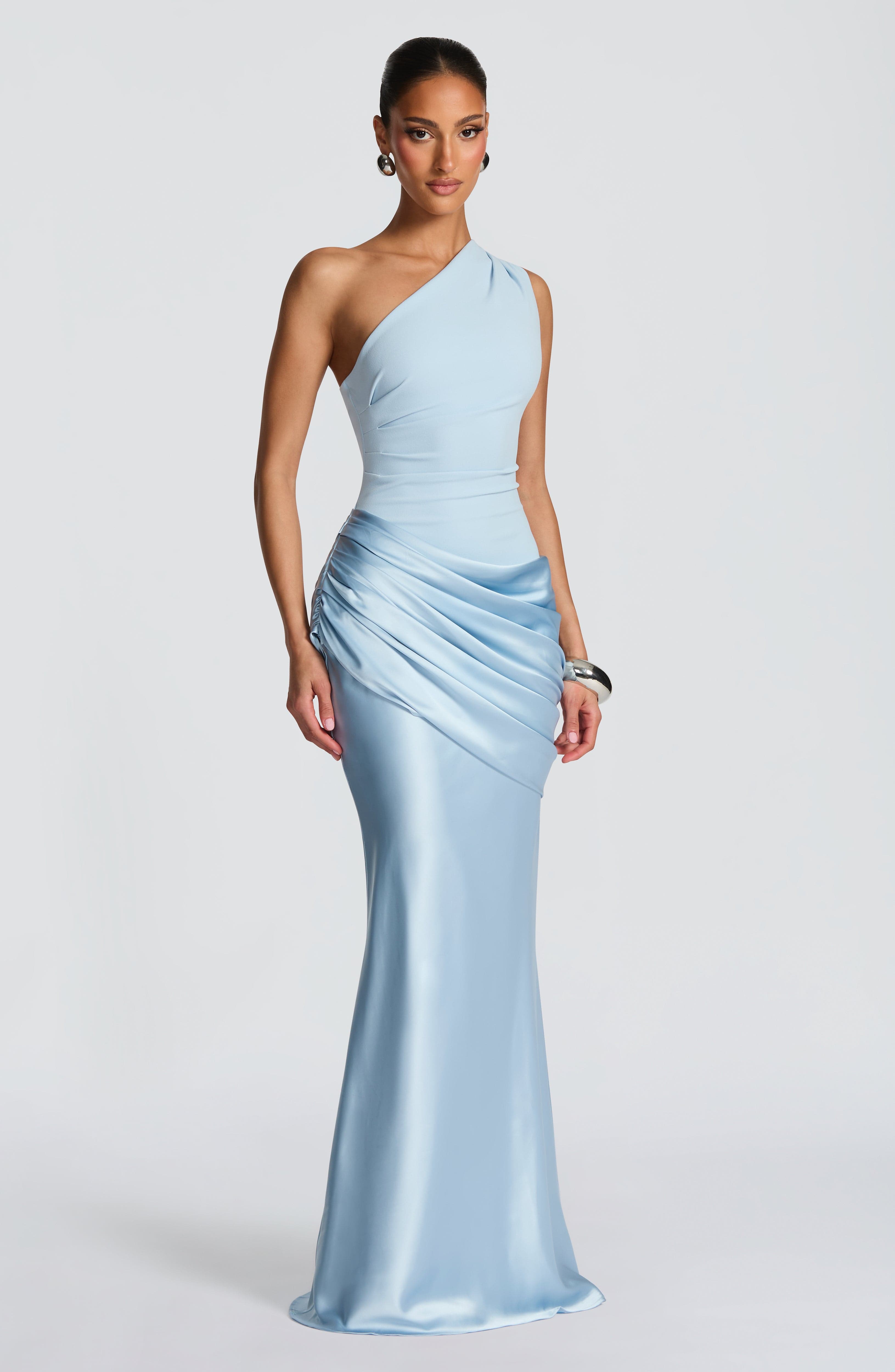 Elara | Satin Flow Maxi